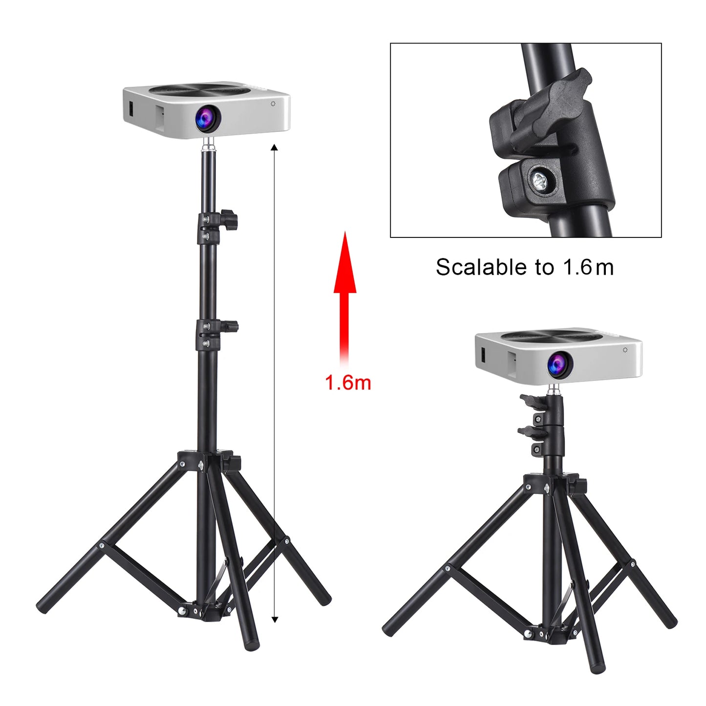 Universal Projector Tripod Stand Adjustable